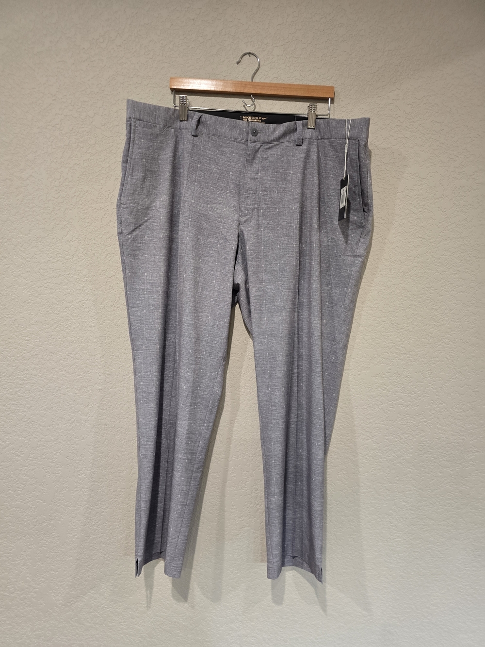 Nike Golf Men's Light Gray Speckled Golf Pants